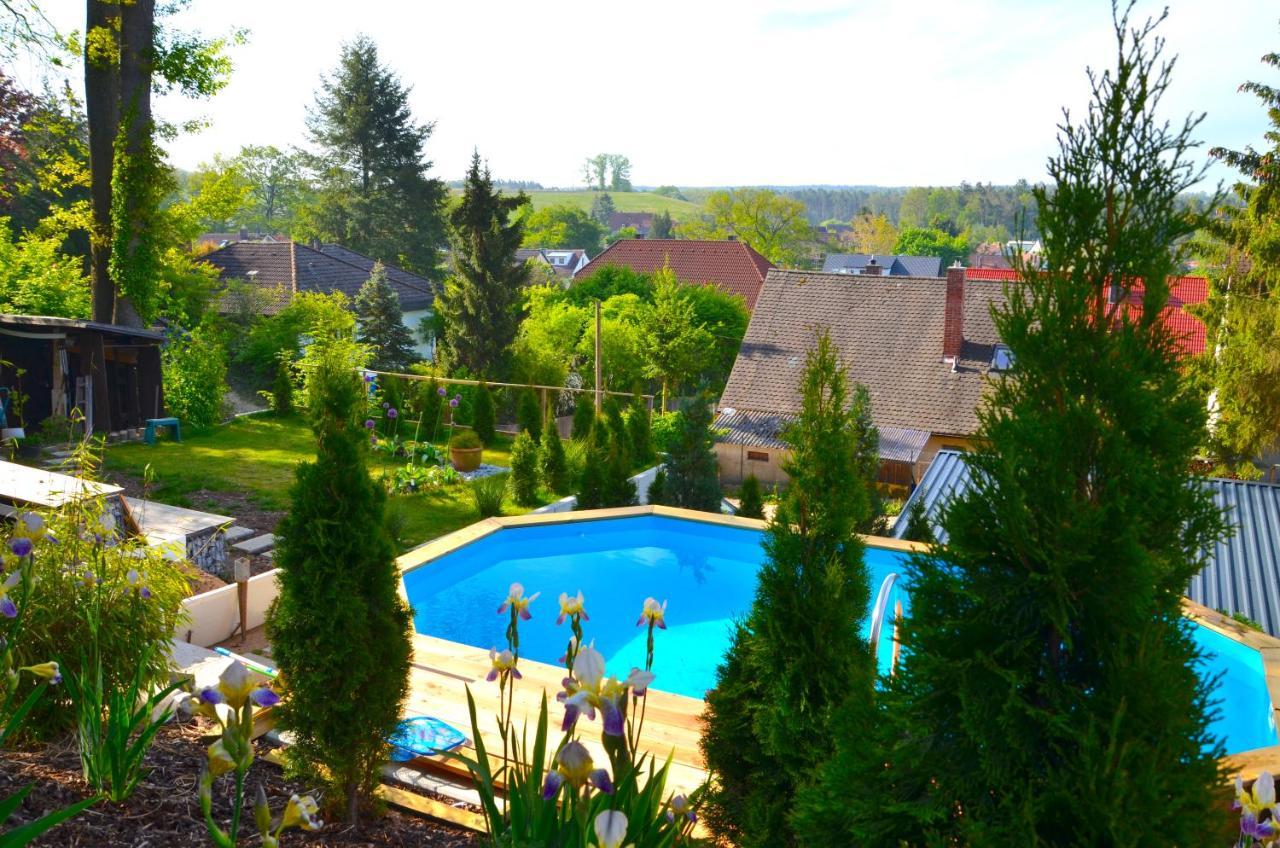 B&B Fernblick Im Nuernberger Land Mimberg Bagian luar foto